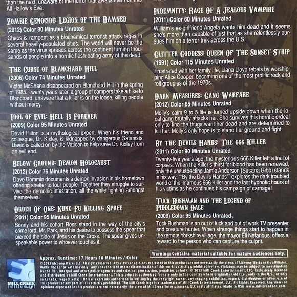 Freakshow Cinema: 12 Horror Films DVD, 2013, 3-Disc Set - Picture 7 of 7